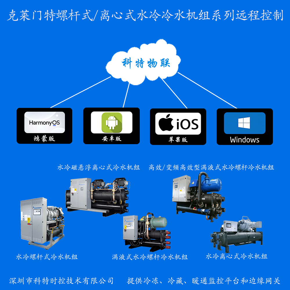 克莱门特水冷冷水机组远程控制网关