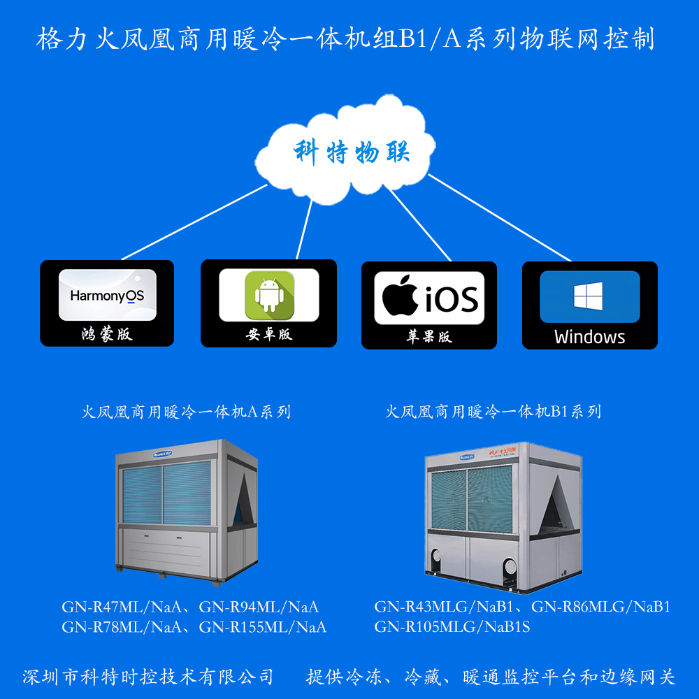 格力火凤凰商用采暖远程控制网关