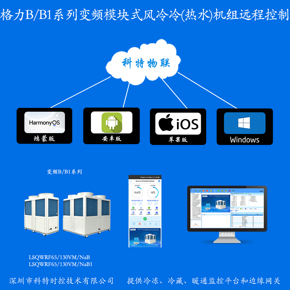 格力B/B1系列变频风冷模块机组远程控制网关产品图