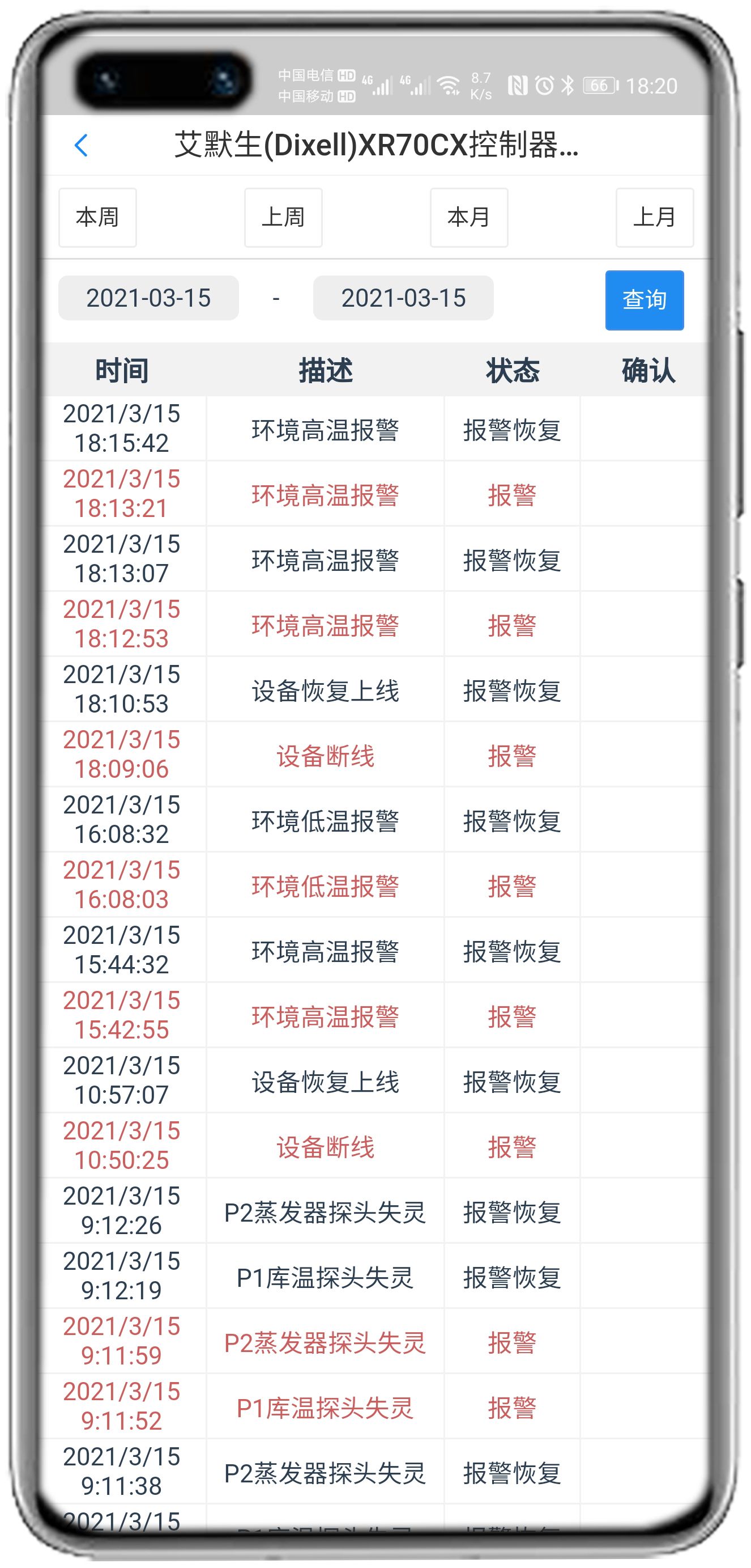艾默生XR70CX控制器APP控制网关
